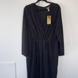 H&M | Shiny Maxi Dress